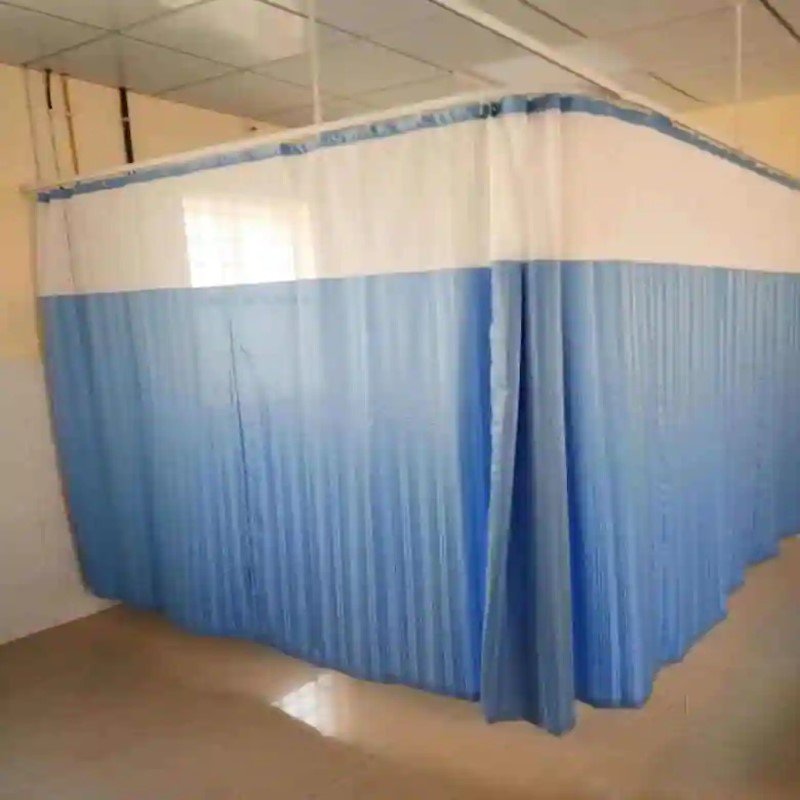 Hospital curtains with tracks